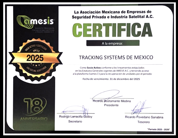 CERTIFICACIONES