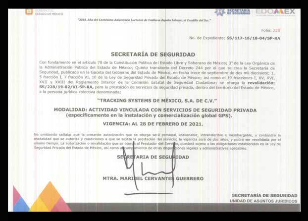 DIRECCIÓN  GENERAL DE SEGURIDAD PRIVADA