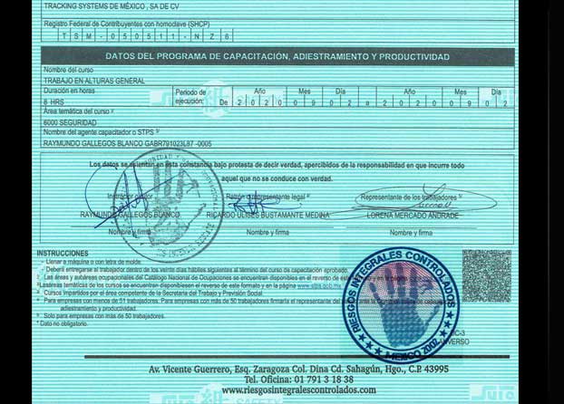 CERTIFICACIONES