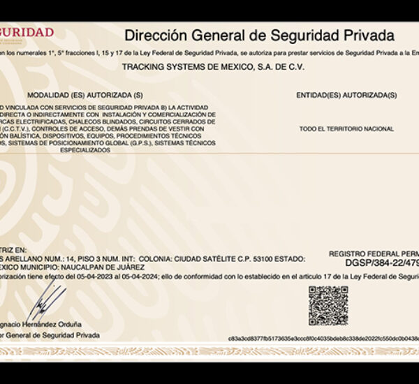 CERTIFICACIONES