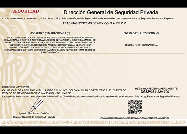 CERTIFICACIONES